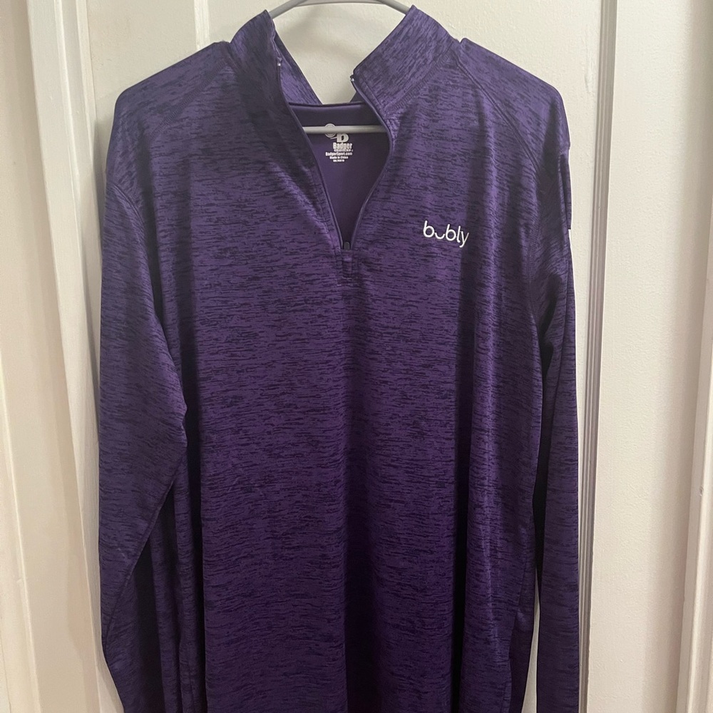 Bubbly Purple QuarterZip